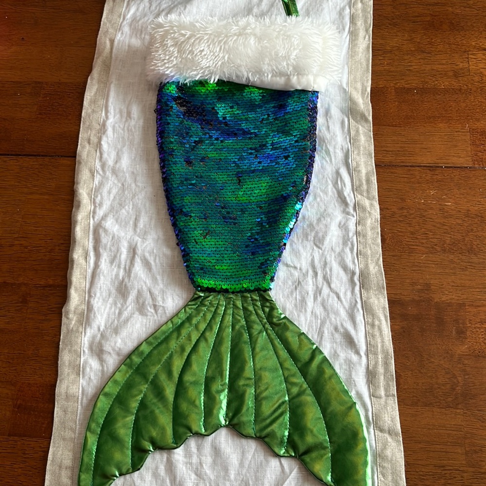 Mermaid sequin stocking